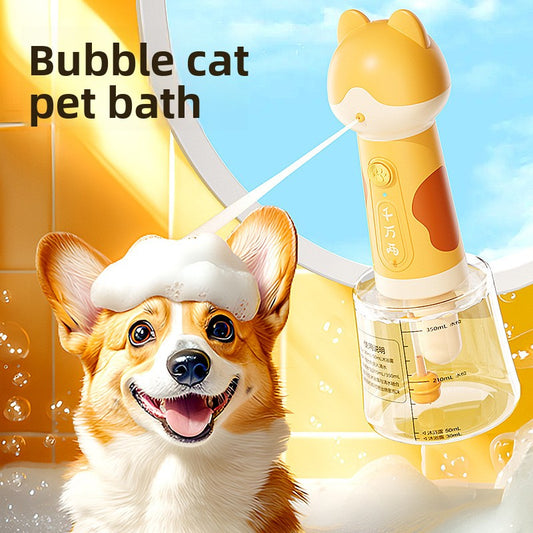 Pet bubble machine