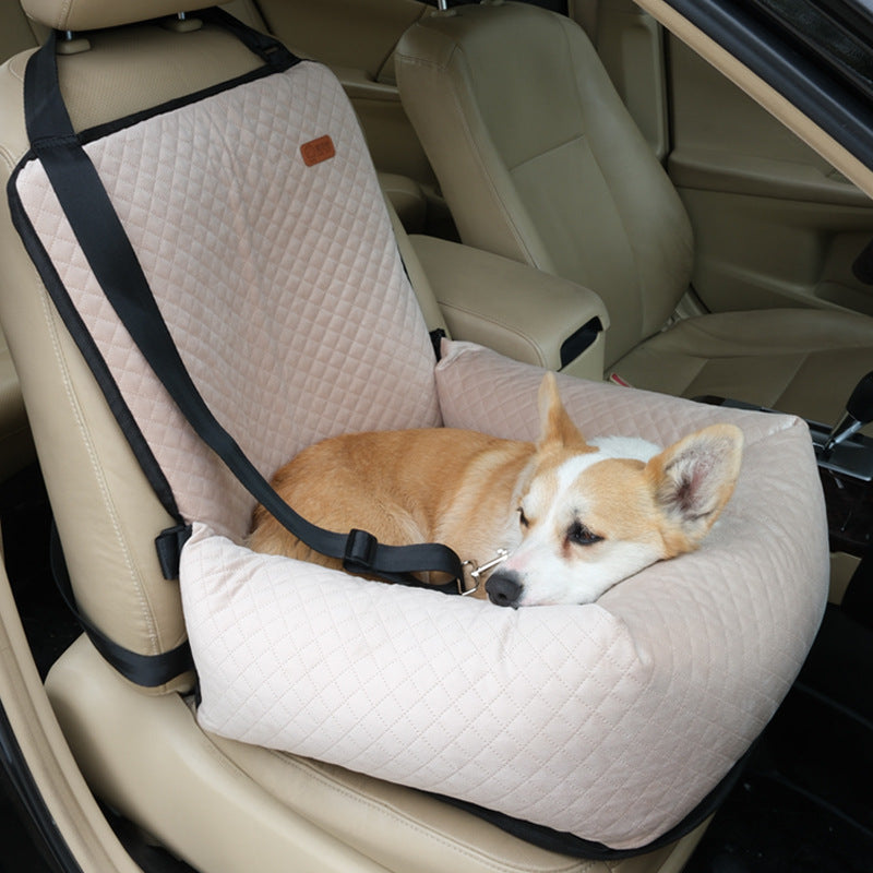 Dual-Purpose Removable Pet Car Seat Cushion