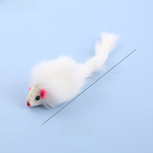 Plush Rattling Mouse Cat Toy