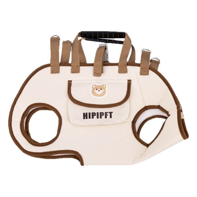 Pet traction backpack