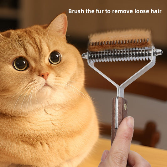Pet hair comb
