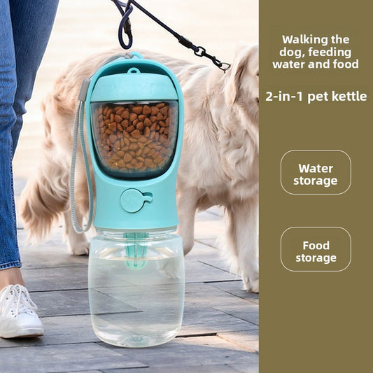 Dog's water bowl outside